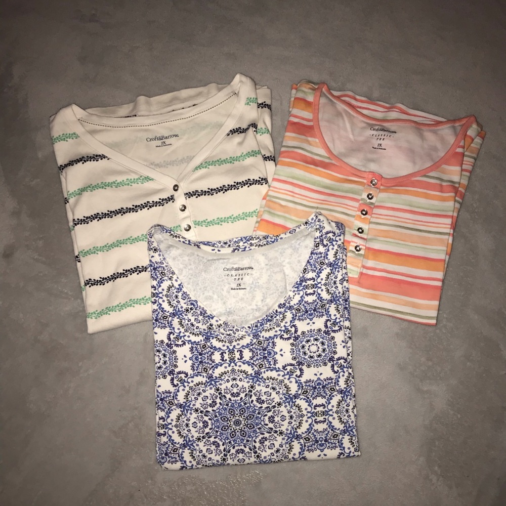 Croft & barrow woman’s 2X bundle